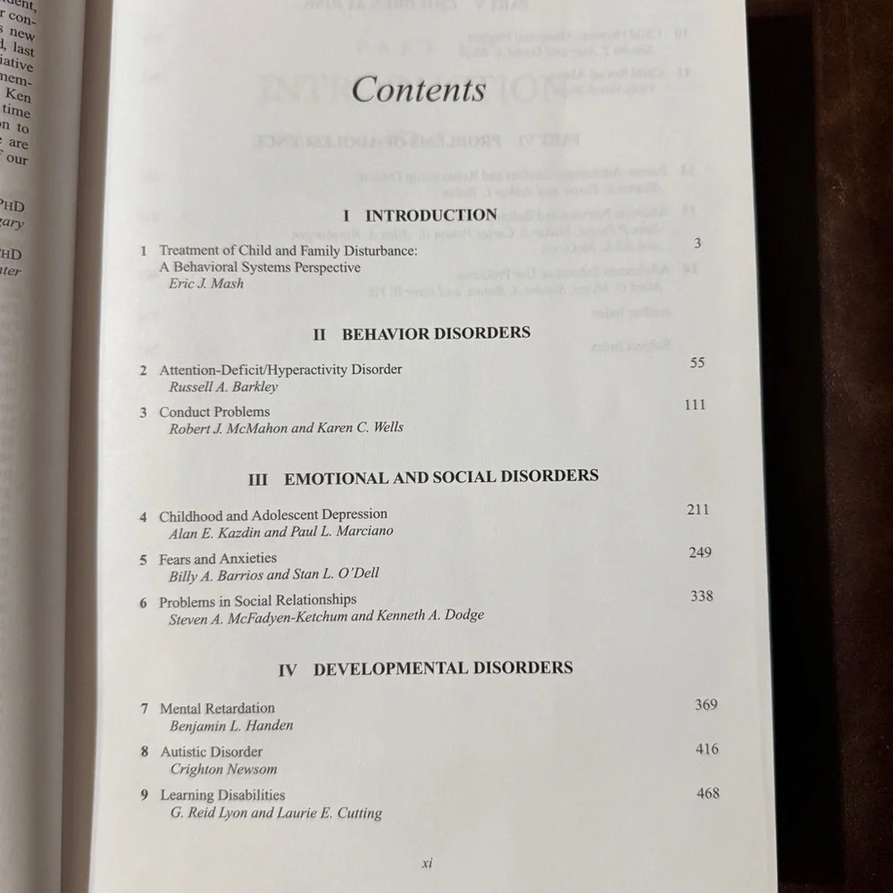 Treatment of Childhood Disorders - Red Hardcover